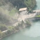 Esplosione nella centrale idroelettrica del bacino di Suviana