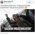 Salvini litiga con la Boldrini su Twitter, poi scrive: «Sono arrabbiato». E Di Maio mette like