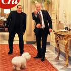 Berlusconi e Putin giocano con Dudù a Palazzo Grazioli