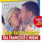 Francesco Totti e Noemi Bocchi, ecco il primo bacio: beccati al ristorante, le foto su Gente