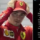 Ferrari, Leclerc 'assalito' dai fan si sfoga sui social: «Non venite sotto casa, rispettate la mia privacy»