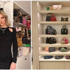 Chiara Ferragni, la cabina armadio di casa nuova nasconde un tesoro: quanto vale la collezione di borse, la cifra choc