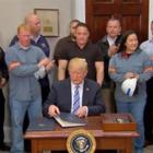 Trump firma legge sui dazi, esentati Messico e Canada, paesi "amici" Video