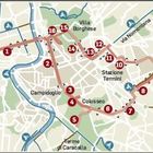 Roma, stop auto da Prati a Termini: “Via libera” per bici e runner La mappa