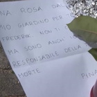 Pomigliano d'Arco, fiori e messaggi sulla panchina dove è stato ucciso Frederick