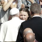 L'attivista incontra il Papa