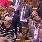 Brexit, ok Parlamento Ue, eurodeputati cantano commossi la canzone della fratellanza