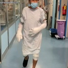 Gianni Morandi dall'ospedale ringrazia i medici: «Sono stato veramente fortunato»