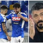 Napoli-Inter 1-1 Diretta Pareggio di Mertens