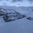 Le immagini del fronte nevoso dall'alto