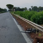Latina, ciclista travolto e ucciso sulla Pontina