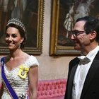 Kate Middleton, look da principessa alla cena per Trump: indossa la tiara amata da Lady Diana