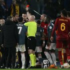 Foti, follia in Roma-Feyenoord, il vice di Mourinho colpisce un avversario e viene espulso