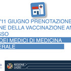 Prenotazione vaccino Lazio, da oggi anche dal medico di base: ecco come fare