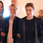 Marisa Bruni Tedeschi con le figlie Carla e Valeria