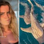 Sophie Codegoni a pesca in mezzo agli squali, ma qualcosa va storto: «Mi sa che non fa per noi»