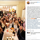 La festa di compleanno per i 29 anni di Costanza Caracciolo (Instagram)