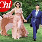 Il matrimonio di Eva Grimaldi e Imma Battaglia (Foto: Chi via Tgcom)
