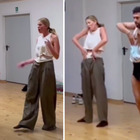Alessia Marcuzzi a lezione di ballo (sexy): «Io ci ho provato». Il video è esilarante