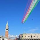 Frecce Tricolori a Venezia: lo spettacolo su Piazza San Marco