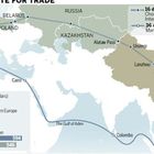 Cina, Chongqing: treno "cargo express" in viaggio per Lituania con 44 container di aiuti a Europa