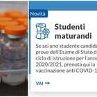 Open Day maturandi Lazio: età, data richiami e centri vaccinali