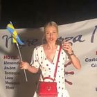 Michelle Hunziker perde la scommessa mondiale con Filippa Lagerback: video sui social per onorare la sconfitta