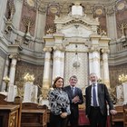 Il Presidente David Sassoli visita la Comunità Ebraica di Roma