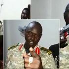 FAKE: Il colonnello del Sud Sudan si spara in bocca in un video e sputa i proiettili: illeso