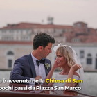 Federica Pellegrini le foto piu' belle del matrimonio con Matteo Giunta a Venezia