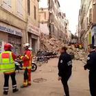 Marsiglia, crolla una palazzina nel centro città