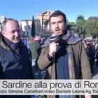 Sardine alla prova di Roma, le voci della piazza
