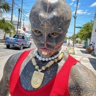 Black Alien, la trasformazione del tatuatore Anthony Loffredo