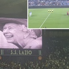 Addio alla Regina Elisabetta, commozione anche all'Olimpico: un minuto di silenzio prima di Lazio-Feyenoord