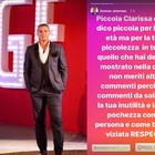 Lorenzo Amoruso contro Clarissa: «Ti commenti da sola per la tua inutilità e pochezza»