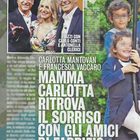 Carlotta Mantovan, la figlia Stella, Francesca Vaccaro e il figlio Matteo (Diva e donna)