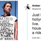 Amber Heard e il tweet contro la polizia: l'ira dei followers, «sei razzista». E lei risponde così