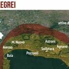 Campi Flegrei, relazione degli esperti: «Un'eruzione coinvolgerebbe sette Comuni». Il piano per la zona rossa