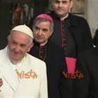 Video Il saluto ai fedeli a Santa Maria Maggiore