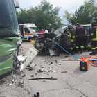 Teramo, jeep contro bus: feriti il conducente dell'auto e due bambini