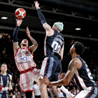 Basket, serie A: Bologna batte Milano nel derby d'Italia