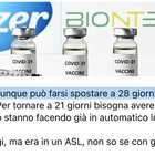 Vaccino Pfizer, richiamo nel Lazio
