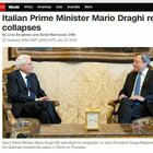 Dimissioni Draghi, la notizia sui media internazionali: «Europa perde un leader»
