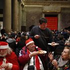 Roma, oltre in mille al pranzo di Natale della Comunità di Sant'Egidio per i poveri