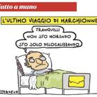 La vignetta di Natangelo sul Fatto Quotidiano scatena le polemiche social: «Non sto morendo, sto solo delocalizzando».