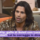 GfVip, gaffe di Soleil Sorge con Luca Onestini? Lui la corregge in diretta