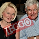 Callista Louise Gingrich e il marito Newt Gingrich, "fuga" dalla politica con la cena a base di pesce