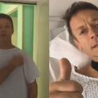 Rocco Siffredi operato, poi scherza dall'ospedale: «Me lo hanno tagliato» Video