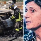 Auto ibrida esplosa in tangenziale a Napoli
