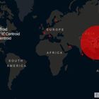 La mappa dei casi nel mondo